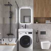 Товар: Раковина на стиральную машину Reflexion Tetra RF6050TE - фото 3 Раковина на стиральную машину Reflexion Tetra RF6050TE — фото 3, Раковины встраиваемые сверху