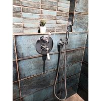 Смеситель Labe для душа скрытого монтажа с переключателем,бронзовый, L586K — фото 2, Смеситель для душа