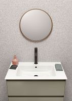 раковина подвесная/встраиваемая PURA 82x46 белый арт-8838111 — фото 5, Раковины подвесные