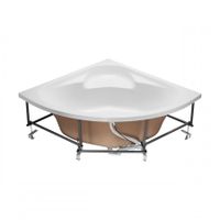 Монтажный комплект для ванны КАРИБЫ 140х140 см. (рама, слив-перелив с сифоном, крепеж к стене, крепе 1WH112430 — фото 1, Ванны и комплектующие