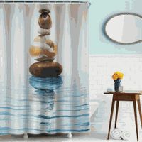 шторка д/в тканевая 180х200см "Гармония" MZ-72 — фото 1, Шторки на ванну