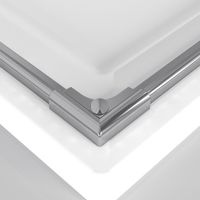 Товар: Душевое ограждение Niagara Nova NG-6629-34 (90х90х195) квадрат,хром,двери раздвижные,стекло прозрачное,1 место - фото 10 Душевое ограждение Niagara Nova NG-6629-34 (90х90х195) квадрат,хром,двери раздвижные,стекло прозрачное,1 место — фото 10, Квадратные душевые уголки