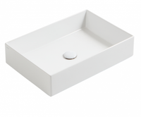 Товар: Раковина SIMAS AGILE накладная без отверстий эмалированная с 4 сторон цвет белый матовый AG60.BM - фото 1 Раковина SIMAS AGILE накладная без отверстий эмалированная с 4 сторон цвет белый матовый AG60.BM — фото 1, Раковины накладные