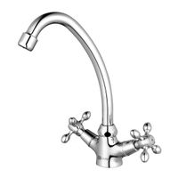 Vista Смеситель для кухни, выс.пов.излив 149мм, р/ДВ, хром, LM, арт-LM7604C — фото 1, Смесители для кухни