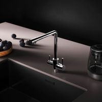 F85B05700 X-Joy S, смеситель для кухни с L-изливом с каналом для питьевой воды, хром — фото 3, Смесители для кухни