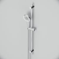 F0185A000 X-Joy душ.комплект: ручн.душ 120 мм, 3 функции, штанга 700 мм, шланг 1750, хром — фото 2, Душевые гарнитуры