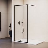 Товар: Душевая перегородка RGW WA-012B 100x200, профиль черный, стекло прозрачное(Принт)/8 мм, арт-35101210-84 - фото 5 Душевая перегородка RGW WA-012B 100x200, профиль черный, стекло прозрачное(Принт)/8 мм, арт-35101210-84 — фото 5, Душевые перегородки