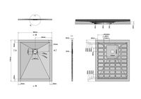 Душевой поддон Grossman Strong (90х110х2,5) из искусственного камня,прямоугольный,белый,1 место арт-GR-S190110Q — фото 7, Душевые поддоны из искусственного камня