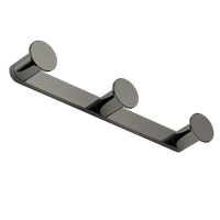 Крючок COLOMBO DESIGN MINI CD117.HPS1 тройной цвет нержавеющая сталь — фото 3, Крючки для полотенец