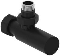 Товар: Вентиль Вентиль Сунержа угловой цилиндр (G 1/2" НР х G 3/4" НГ) Матовый чёрный арт-31-1400-1234 - фото 3 Вентиль Вентиль Сунержа угловой цилиндр (G 1/2" НР х G 3/4" НГ) Матовый чёрный арт-31-1400-1234 — фото 3, Комплектующие для полотенцесушителей