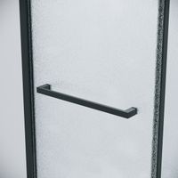 Душевое ограждение Grossman Style 100.K33.05.120.21.02-200.K33.05.100.21.02 (120х100х195) раздвижная(левая),черный матовый,стекло шиншилла,2 места арт-120.K33.05.1210.21.02 — фото 9, Прямоугольные душевые уголки