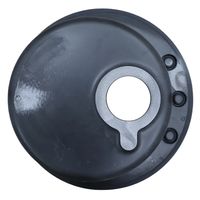 Кухонная мойка AZARIO Sivas 480х480х197 кварцевая, круглая, сифон в комплекте, цвет Черный арт-CS00097657 — фото 4, Кухонные мойки