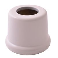 MD0095B Декоративная крышка к ручке смесителям MORAVA, БЕЛАЯ — фото 1, Комплектующие