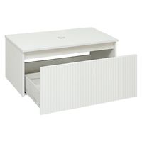 Тумба подвесная MONACO 80 /белый софт/ AQUA DE MARCO 2080WFMON — фото 3, Тумбы под раковину