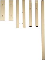 Ножки для мебели Allen Brau Reality 100 1.320A14.03 латунь браш — фото 1, Комплектующие для мебели в ванной