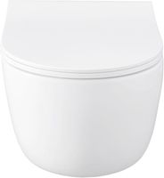 Чаша подвесного унитаза Allen Brau Priority белый глянец арт-4.31002.20 — фото 3, Подвесные унитазы