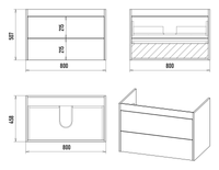 Товар: Тумба под раковину арт-MON-09080-0102Я - фото 6 Тумба под раковину арт-MON-09080-0102Я — фото 6, Тумбы под раковину