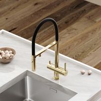 Смеситель для кухни SANCOS Imola с возможностью подключения фильтра для воды, цвет полированное золото, арт. арт-SC4010ZG — фото 5, Смесители для кухни