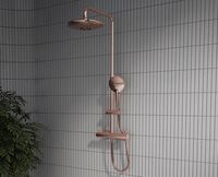 Aquaheat Bliss 240 2F Душевая колонна с термостатом медь VITRA арт-A4720526EXP — фото 1, Душевые стойки