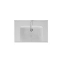 ГРЭЙС, 70 см, мебельный умывальник, керамический, Dreja арт-641600 — фото 1, Раковины подвесные