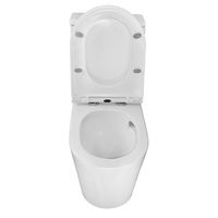 Унитаз-моноблок Azario Scala 360х690х790 безободковый, слив "Торнадо", с быстросъемным сиденьем микролифт арт-AZ-8101 — фото 4, Напольные унитазы