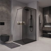 Товар: Душевая перегородка Niagara Nova (90х200) черный матовый,стекло тонированное,1 место арт-NG-689-90TBLACK - фото 4 Душевая перегородка Niagara Nova (90х200) черный матовый,стекло тонированное,1 место арт-NG-689-90TBLACK — фото 4, Душевые перегородки