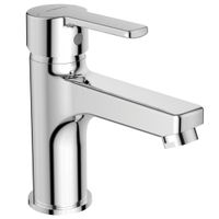 Смеситель для раковины Vidima Uno, без донного клапана, облегченный монтаж EASY-FIX, однорыажный, хром арт-B2010AA — фото 2, Смесители для раковины