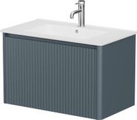 Тумба под раковину Allen Brau Gravity 80 1.370017.BGM синий матовый — фото 9, Тумбы под раковину