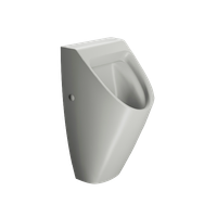 COMMUNITY с безободковой системой смыва без крышки фаянсовый серый матовый арт-909717 — фото 1, Писсуары