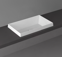 Товар: Раковина SIMAS AGILE встраиваемая сверху без отверстий цвет белый AG60IN - фото 2 Раковина SIMAS AGILE встраиваемая сверху без отверстий цвет белый AG60IN — фото 2, Раковины встраиваемые сверху