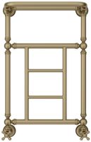 Полотенцесушитель водяной Сунержа Ренессанс 1452 660x400 Золотой шёлк арт-32-0282-6640 — фото 1, Водяные полотенцесушители