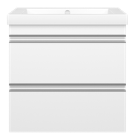 Тумба под раковину арт-П-Инг-01060-011П2Я — фото 1, Тумбы под раковину