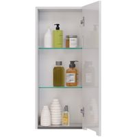 Полупенал Lemark BUNO 35 см подвесной, 1 дверный, правый, цвет планки: Серый, цвет корпуса, фасада: арт-LM04B35PL — фото 3, Пеналы для ванной комнаты