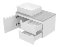 Тумба под раковину арт-CAR-01080-011П2Я — фото 3, Тумбы под раковину