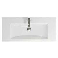 Умывальник мебельный COMO 100см / CERSANIT арт-R-UM-COM100/1 — фото 3, Раковины встраиваемые сверху