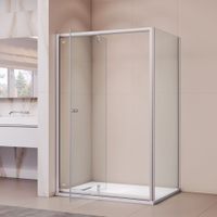 Душевой уголок RGW PA-44 (PA-02 + Z-050-1) 1200x900, профиль хром, арт-41084419-011 — фото 2, Прямоугольные душевые уголки