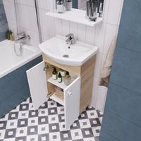 Комплект Grossman "ЭКО-60" 3 в 1 2-х дверн. комбинированный, 2 места 106052-2 — фото 3, Комплекты мебели для ванной