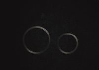 KK-POL 350/AFS/055-00-00 AQUAFIORI SFERA Металлическая панель смыва для инсталляции, цвет черный матовый — фото 1, Панели