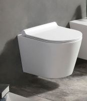 Сет AZARIO NEW Инсталляция для подвесного унитаза 3/6л + Подвесной унитаз NOVA безободковый, с быстросъемным сиденьем микролифт арт-AZ-501A+AZ-2217 — фото 5, Комплекты унитаз + инсталляция