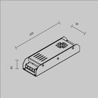 Источник напряжения Led Strip арт-811002 — фото 4, Комплектующие для освещения