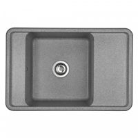 Мойка для кухни Беллис 78 780x510x250 мм, прямоуг., серый 1A725032BS230 — фото 1, Кухонные мойки