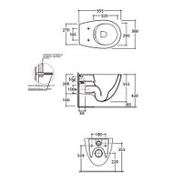 Товар: Унитаз GLOBO BOWL+ подвесной цвет белый арт-SBS05BI - фото 2 Унитаз GLOBO BOWL+ подвесной цвет белый арт-SBS05BI — фото 2, Подвесные унитазы