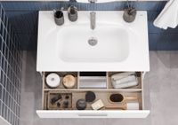 VICTORIA Тумба под раковину VICTORIA 80, 2 ящика, белый гл., ROCA арт-A857470806 — фото 9, Тумбы под раковину