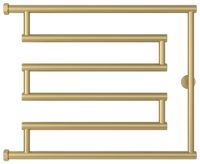 Полотенцесушитель водяной Сунержа High-Tech+ model "L" 500х650 Матовая шампань арт-022-4052-5065 — фото 1, Водяные полотенцесушители