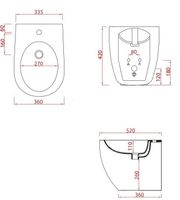Товар: Биде Artceram File 2.0 напольное с одним отверстием цвет Grey Olive FLB002 15 00 - фото 2 Биде Artceram File 2.0 напольное с одним отверстием цвет Grey Olive FLB002 15 00 — фото 2, Биде напольные