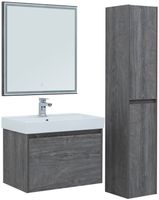 Товар: Зеркало Aquanet Nova Lite 60 дуб рошелье LED арт-00242621 - фото 4 Зеркало Aquanet Nova Lite 60 дуб рошелье LED арт-00242621 — фото 4, Зеркала в ванную комнату