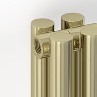 Отопительный радиатор Сунержа Эстет-11 500х405 9 секций Шампань арт-020-0302-5009 — фото 1, Радиаторы отопления