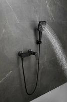 Смеситель для ванны с душем BELZ, черный арт-B60715-7 — фото 5, Смеситель для ванны