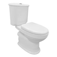 Унитаз-компакт AZARIO BENTY 660х400х770 напольный, в комплекте с сиденьем микролифт арт-AZ-237 — фото 7, Напольные унитазы