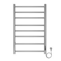 Полотенцесушитель электрический AZARIO PARMA 500/800 8 секций, диммер справа, хром арт-AZ10858 — фото 6, Электрические полотенцесушители